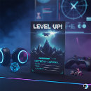 Search for sci fi birthday invitations Galaxy