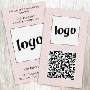 Search for text business cards Qr code