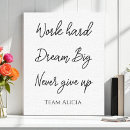 Search for success canvas prints Quote