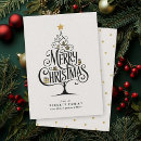 Search for typography christmas cards Non photo