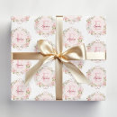 Search for flower monogram gift wrap Script