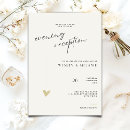 Search for evening reception invitations Black and gold
