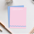 Search for pale pink note cards For her