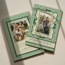 Search for bow christmas cards Gingham