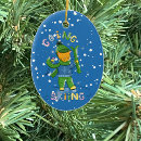 Search for ginger christmas tree decorations Blue