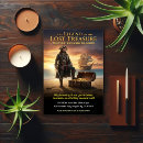 Search for treasure chest invitations Boy