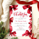 Search for oh what fun seasonal invitations Modern