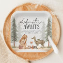 Search for adventure awaits paper plates Mountain