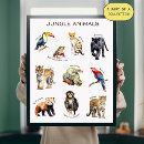 Search for jungle animal posters Wild animals
