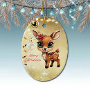 Search for fawn christmas tree decorations Baby deer