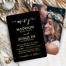 Search for colour monogram invitations Modern minimalist