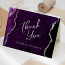 Search for purple wedding thank you cards Trendy