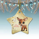 Search for fawn christmas tree decorations Baby deer