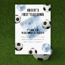Search for soccer party invitations Watercolor