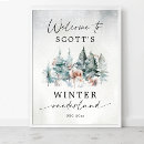 Search for winter wonderland birthday posters Elegant