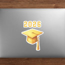 Search for graduation year stickers Gold