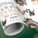 Search for happy new year wrapping paper Funny