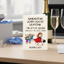 Search for office goodbye cards Funny farewell