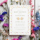 Search for spring flowers baby shower invitations Gender neutral