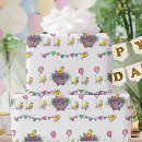 Search for unique birthday wrapping paper Fun