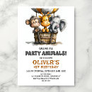 Search for calling all party animals invitations Elephant
