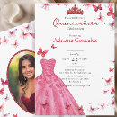Search for butterfly photo invitations Mis quince anos