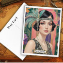 Search for 1920s flapper postcards Roaring twenties