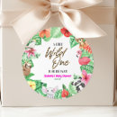 Search for tropical baby shower stickers Pink