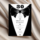 Search for mens tuxedo birthday invitations Adult
