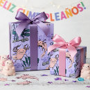 Search for purple and green wrapping paper Girl