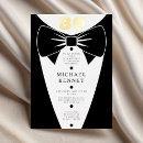 Search for mens tuxedo birthday invitations Adult