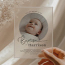 Search for boy christening invitations Minimal