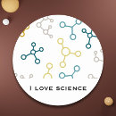 Search for i love science stickers Chemistry