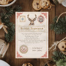 Search for certificate invitations North pole certificate