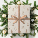 Search for winter forest wrapping paper Christmas trees