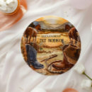Search for vintage cowboy plates Wild west birthday