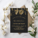 Search for leopard 70th birthday invitations Elegant