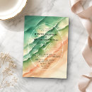 Search for sea green wedding invitations Calligraphy