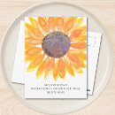 Search for yellow watercolor flowers postcards Sunflower