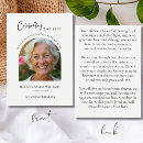 Search for celebration of life prayer cards Minimalist