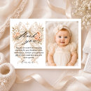 Search for baptism thank you cards Gold cross