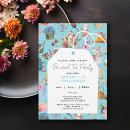 Search for rustic tea bridal shower invitations Blue