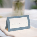 Search for simple place cards Blue