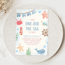 Search for sea animals birthday invitations Ocean animal