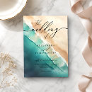 Search for blue ombre wedding invitations Ocean