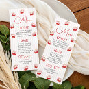 Search for vintage menus Baby shower