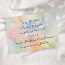Search for abstract paint wedding save the dates Watercolor