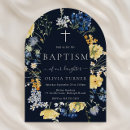 Search for navy blue christening invitations Boy
