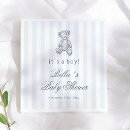 Search for baby boy shower napkins Teddy bear