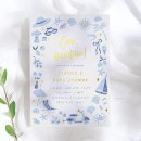 Search for summer baby boy shower invitations Watercolor